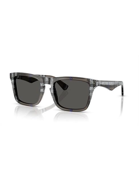 Square GREY DARK GREY Sunglasses