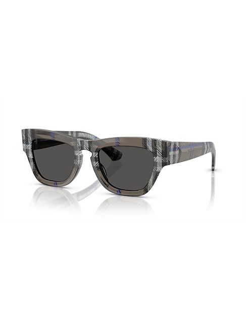 Irregular GREY DARK GREY Sunglasses