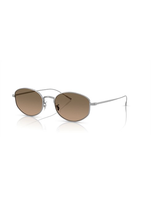 ESTRA Oval SILVER SANDSTONE GRADIENT POLAR Sunglasses