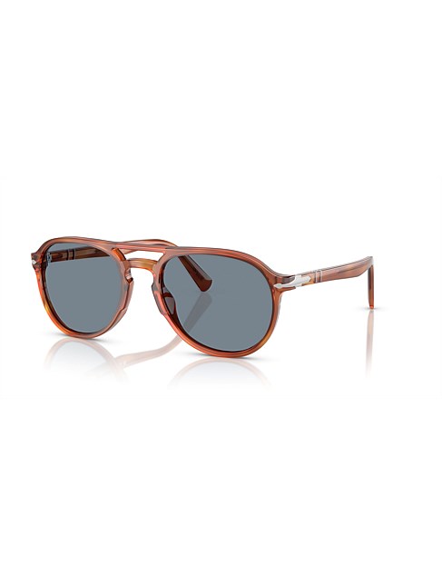 Pilot BROWN LIGHT BLUE Sunglasses