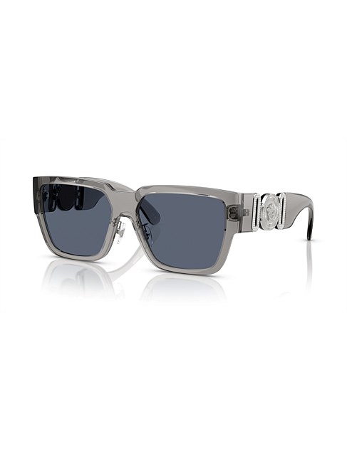 Rectangle GREY DARK GREY Sunglasses