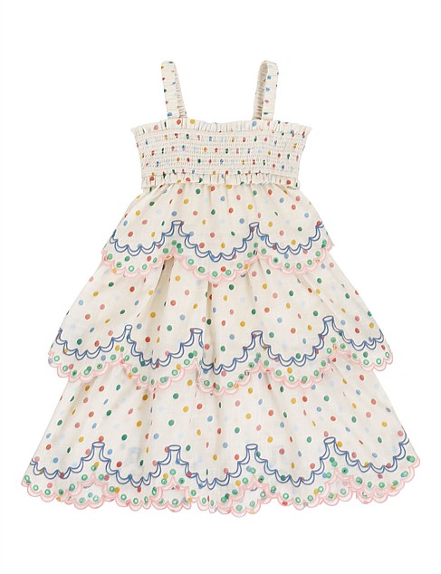 Everley Embroidery Dress (2Yrs - 12 Yrs)