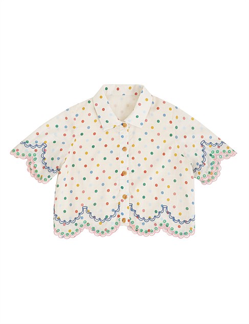 Everley Embroidery Shirt (2Yrs - 12 Yrs)