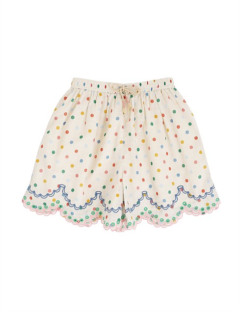 Everley Embroidery Short (2Yrs - 12 Yrs)