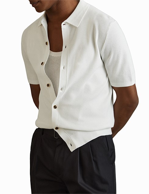 BRAVO SS BUTTON THROUGH SHIRT