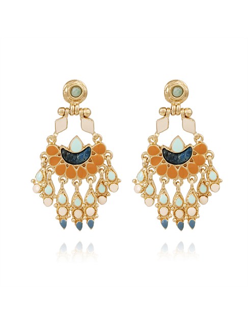 MUSA ENAMEL EARRINGS