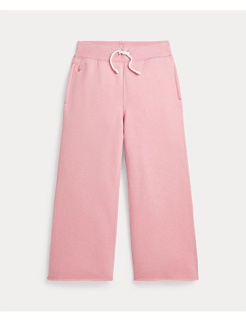 Girls Fleece Wide-Leg Sweatpant