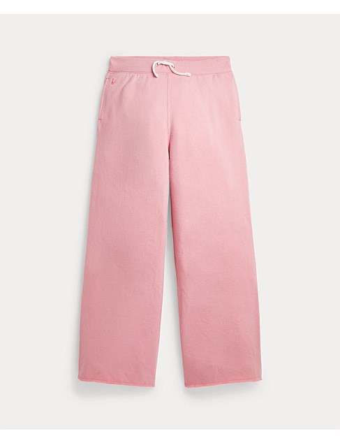 Girls Fleece Wide-Leg Sweatpant