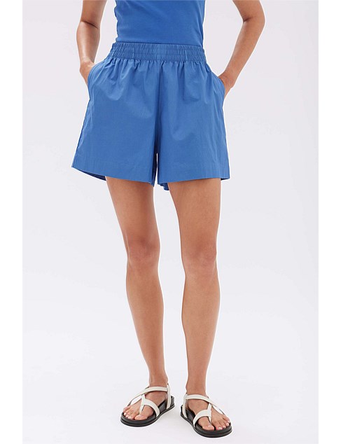 Jaida Poplin Short Lapis