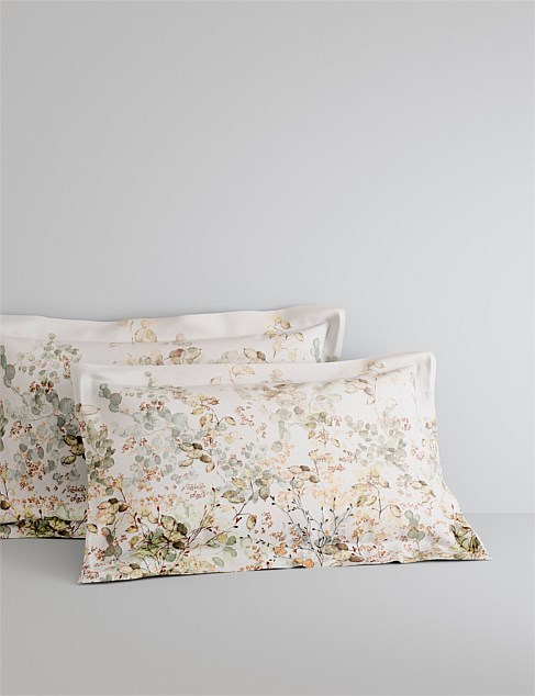 LAURIER TAILORED PILLOWCASE PAIR IN WHITE