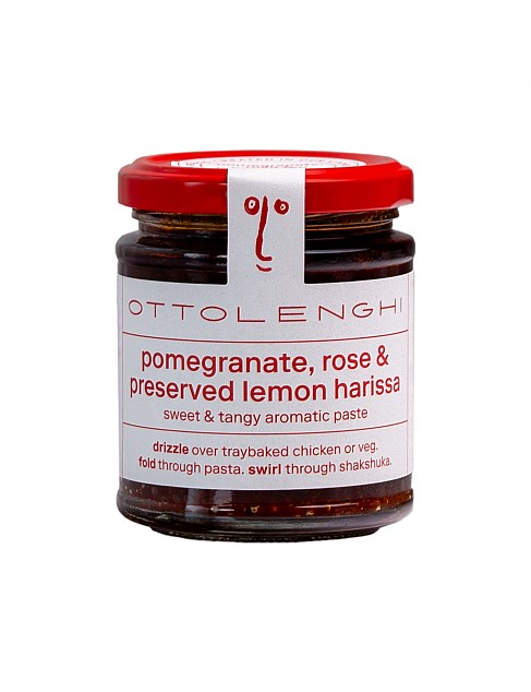 ROSE, POMEGRANATE AND LEMON HARISSA 170G