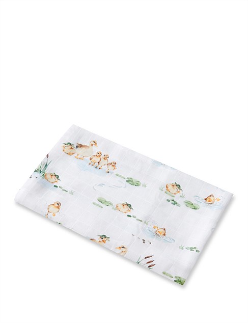 Duck Pond Organic Muslin Wrap