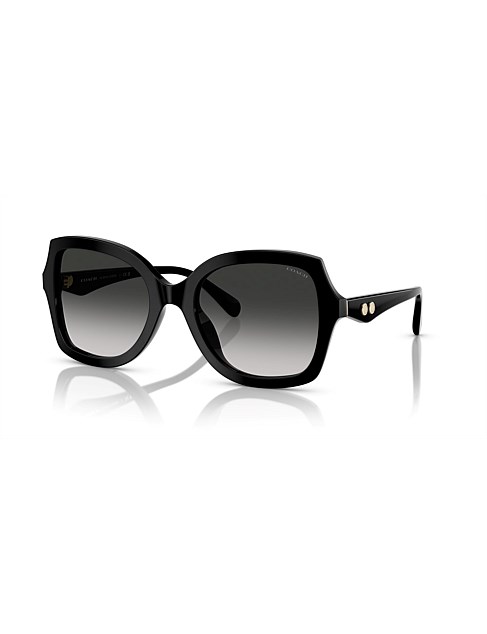 CW225 Butterfly BLACK GREY GRADIENT Sunglasses