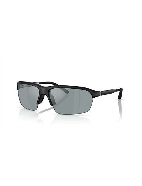 R-6 Pillow BLACK GREY POLAR FLASH MIRROR Sunglasses