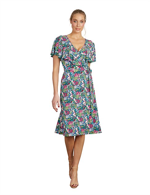 MARGO TRUE WRAP DRESS