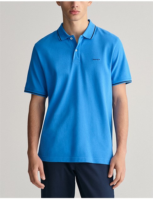 Tipped Piqué Polo Shirt