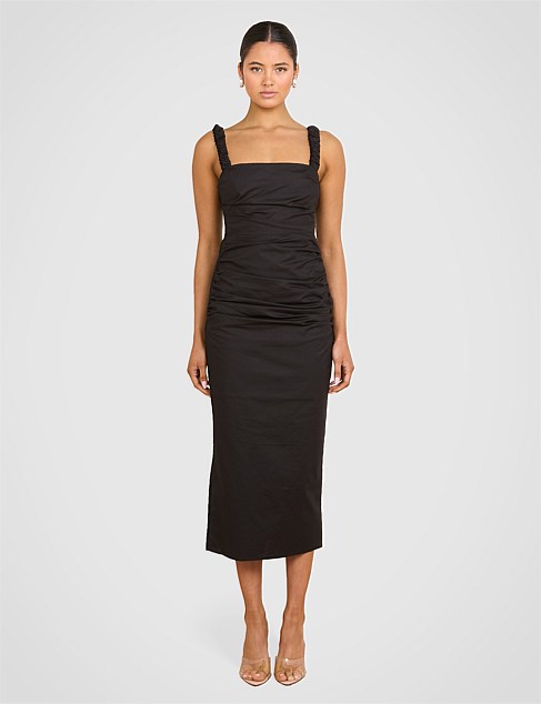 LEXIE SLEEVELESS MIDI DRESS