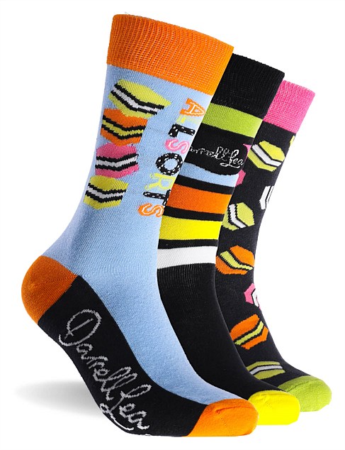 DARRELL LEA SOCKS 3 PK