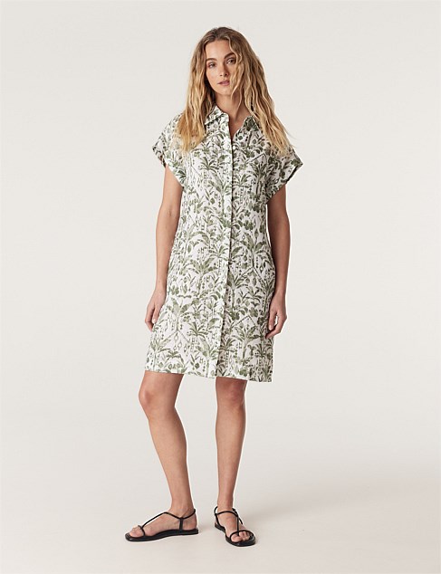 OASIS LINEN DRESS