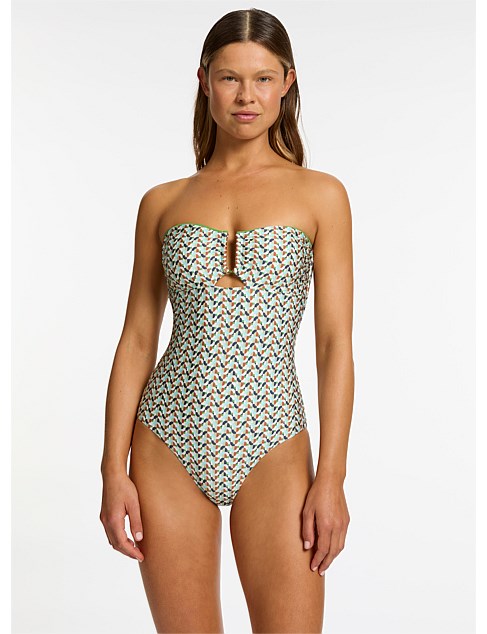 Acacia Bandeau One Piece Swimsuit