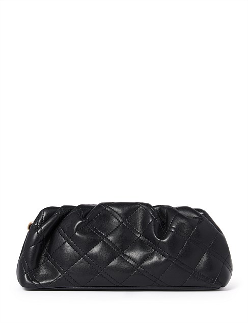 SIGNATURE SASKIA SOFT QUILTED CLUTCH