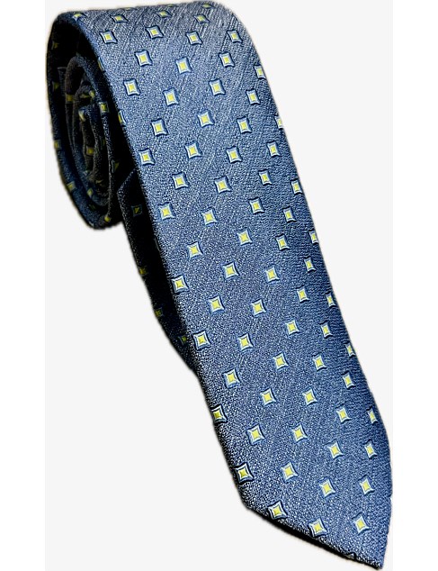 DUNHILL 7CM WIDTH NEAT SILK TIE