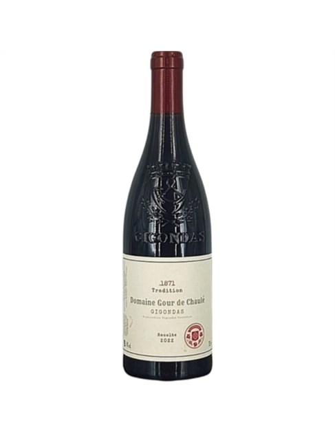 DOMAINE GOUR DE CHAULÉ GIGONDAS TRADITION 2022