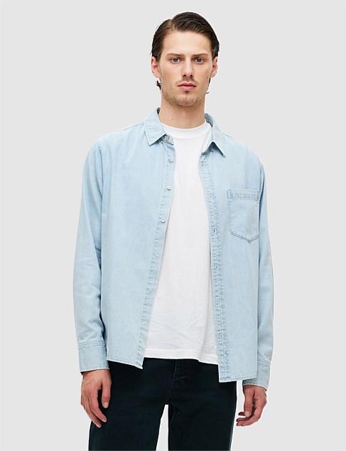 Curtis Long Sleeve Denim Shirt