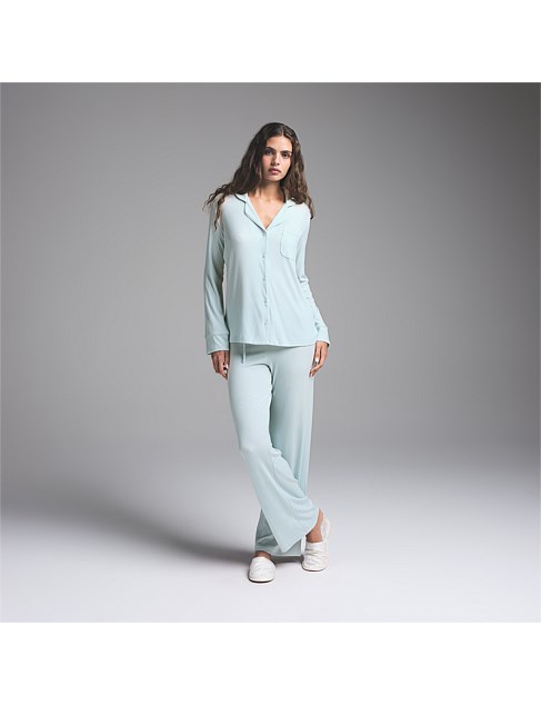 SOFT LOUNGE RIB SLEEP SET