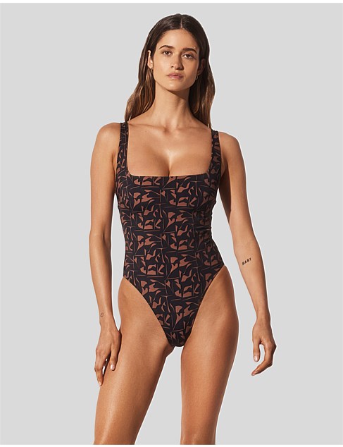 The Square D-G Underwire One Piece Swimsuit