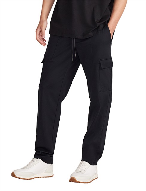 KNIT UTILITY PANTS