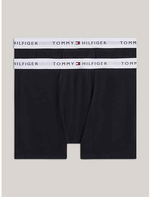 Boys 2-Pack Signature Logo Waistband Boxer Briefs