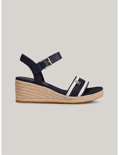 WOMEN'S WEBBING WEDGE SANDAL SANDAL