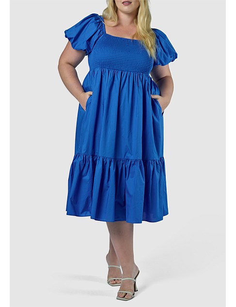 INDIGO TONIC - MORGAN MIDI DRESS