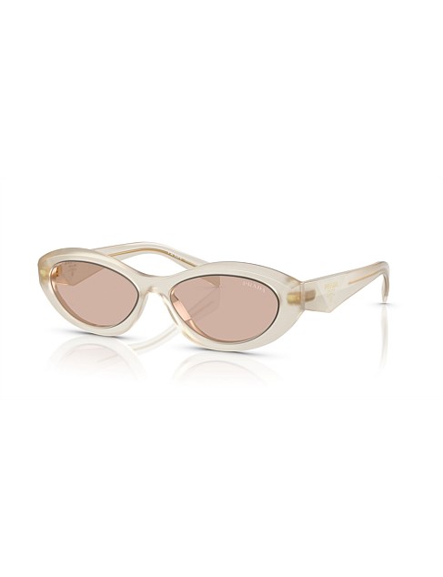 Irregular OPAL MILK LIGHT BROWN Sunglasses