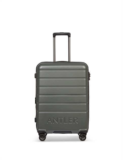 LOGO EXP SUITCASE 68CM MOSS GREY