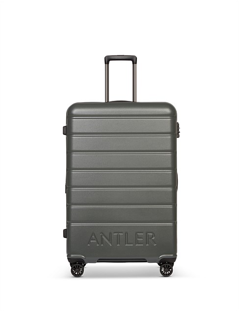 LOGO EXP SUITCASE 81CM MOSS GREY