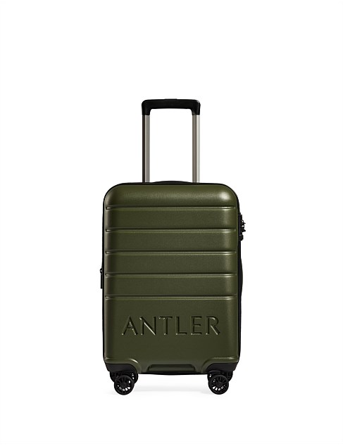 LOGO EXP SUITCASE 55CM PINE