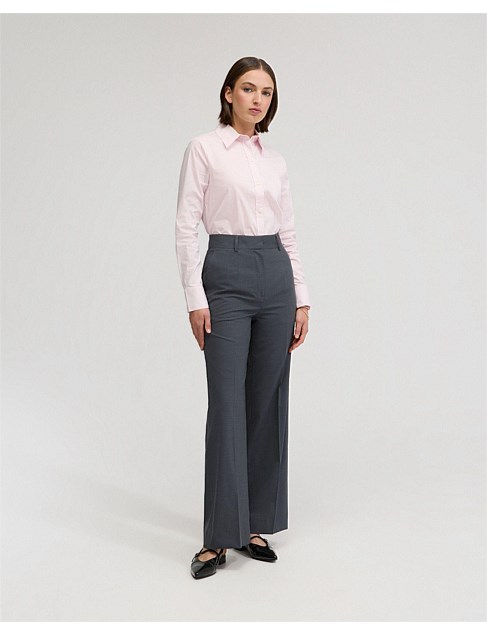 ADRIENNE COTTON STRETCH SHIRT