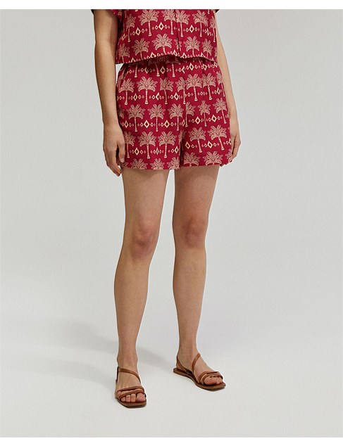 COURTNEY PRINTED SHORTS