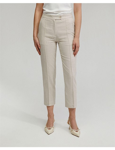 VERITY CROP CIGARETTE PANTS