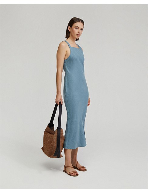 LUCIA LINEN DRESS