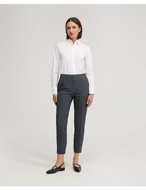 ADRIENNE COTTON STRETCH SHIRT