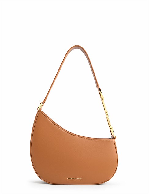 AGATHA CHAIN-ACCENT SHOULDER BAG