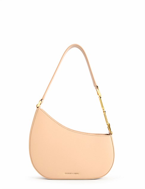 AGATHA CHAIN-ACCENT SHOULDER BAG