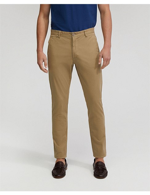 SLIM LEG COTTON CHINO