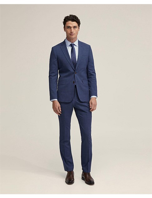 N.HOPKINS WOOL STRETCH SUIT JACKET