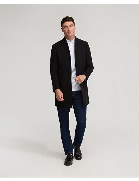 AUSTIN WOOL RICH OVERCOAT X