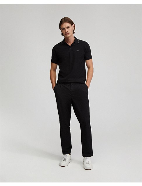 JAMIE ORGANIC COTTON PIQUE POLO