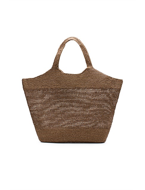 WOVEN LARGE TOTE